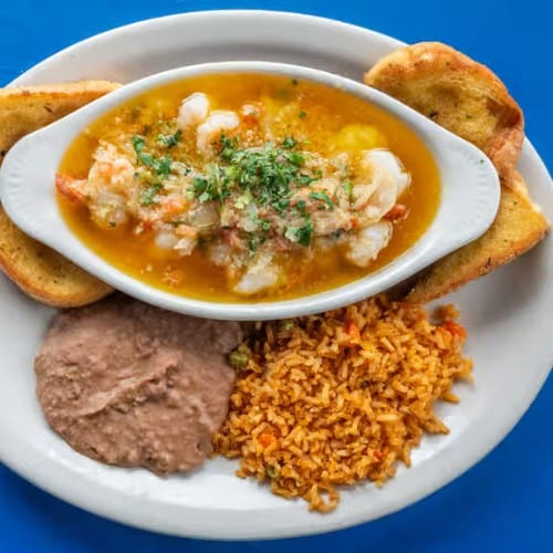 Camarones Al Mojo De Ajo.