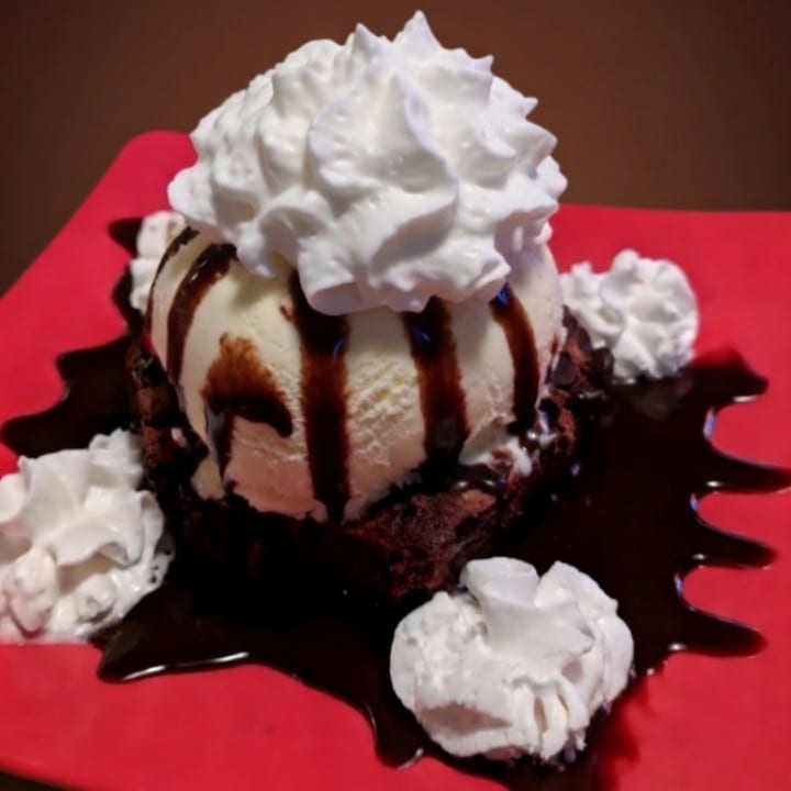 Chocolate Chip Brownie Sundae.