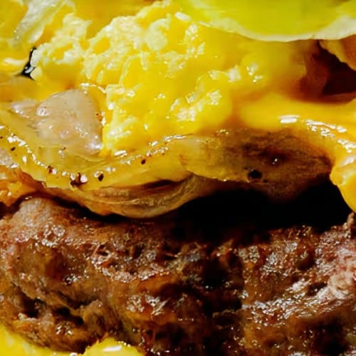 Hamburgers.