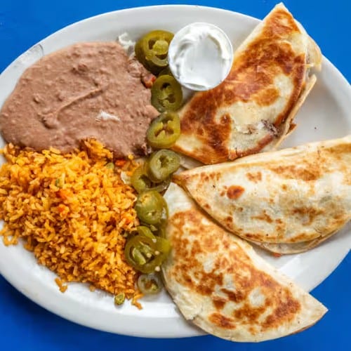 Quesadilla Dinner.