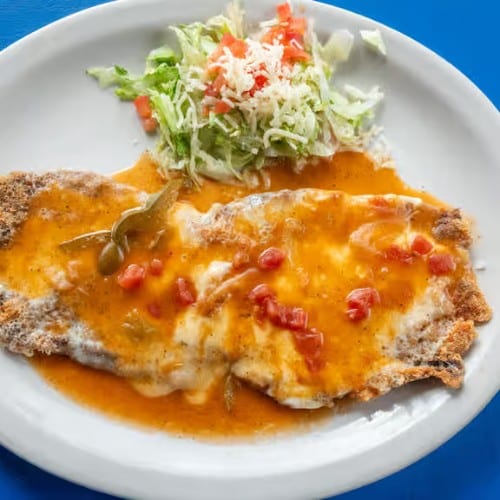 Steak Milanesa.